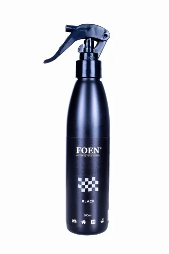 FOEN Black perfuma do wnętrz - różowy pieprz, kardamon, gałka muszkatołowa, skóra, drzewo sandałowe 200ml Premium