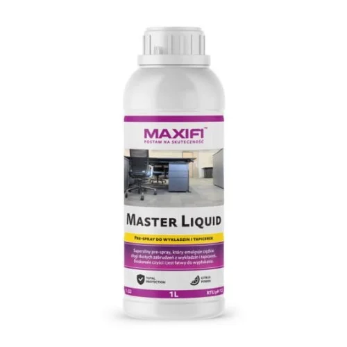 Tylko do końca tygodnia Maxifi Master Liquid –silny pre-spray do mocnych zabrudzeń 1l