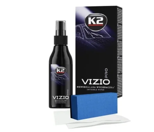 Wyjątkowa oferta K2 VIZIO PRO - niewidzialna wycieraczka w płynie 150ml