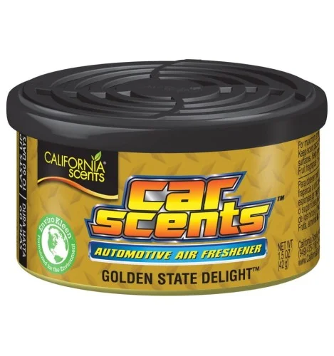 Bezpieczne zakupy California Car Scents Golden State Delight - odświeżacz powietrza o zapachu owocowej gumy do żucia