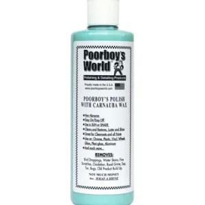 Bezpieczna płatność Poorboy's World Polish with Carnauba Wax Blue - AIO (All in One) oczyszczające mleczko polerskie z woskiem Carnauba Blue473ml