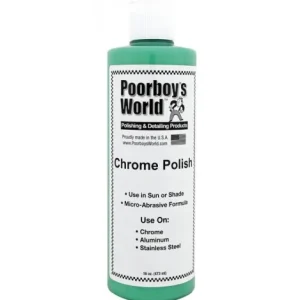 Poorboy's World Chrome Polish - delikatna pasta polerska do metalu (chromu, aluminium, stali) 473ml Dodaj do koszyka