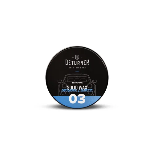 Deturner Solid Wax Carnauba & Quartz - naturalny wosk w paście z Carnaubą 50 g Okazja