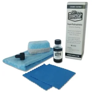 Oferta limitowana Poorboy's World SuperHydrophobic Ceramic Coating Kit - supernowoczesna powłoka z nano-cząsteczkami SiO2 ceramiczna/żywiczna 30ml