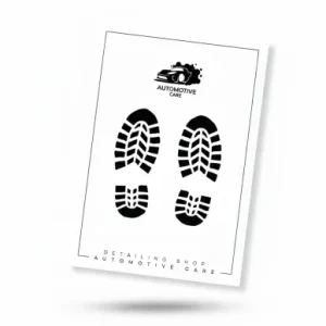 Automotive Care Shoes Matt - papierowa, mata ochronna na dywaniki samochodowe 1szt. Łatwy zwrot