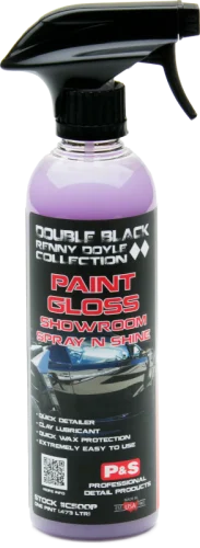 Hit sprzedaży P&S Paint Gloss Spray n Shine Showroom Quick Detailer - nadaje wyjątkową szklistość lakieru 473ml