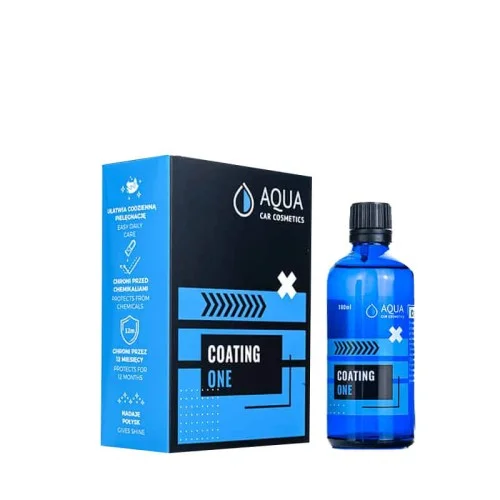 Promocja AQUA Coating ONE - łatwa w aplikacji powłoka ceramiczna do 12 miesięcy 100ml