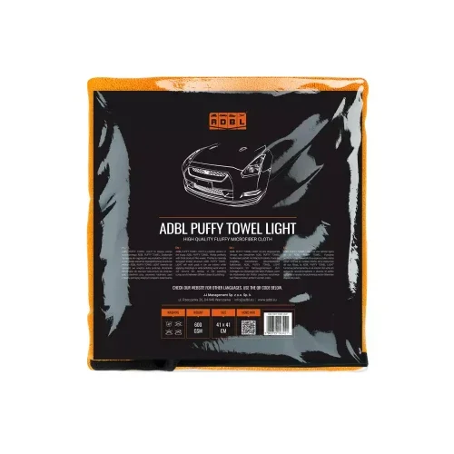 ADBL Puffy Towel Light - mikrofibra do docierania wosków i past polerskich, 40x40cm 600gsm Zamów dziś