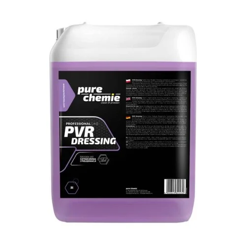 Wybór klientów Pure Chemie PVR Dressing –czyści i zabezpiecza plastiki wewnętrzne, półmatowe wykończenie 5L