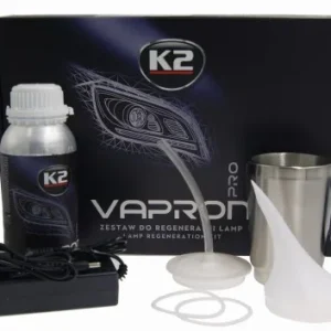 Ekspresowa dostawa K2 PRO Vapron - zestaw do regeneracji lamp, reflektorów