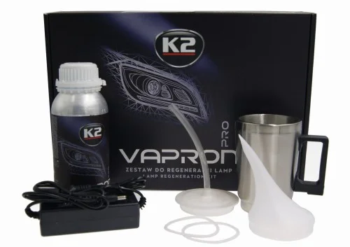 Ekspresowa dostawa K2 PRO Vapron - zestaw do regeneracji lamp, reflektorów