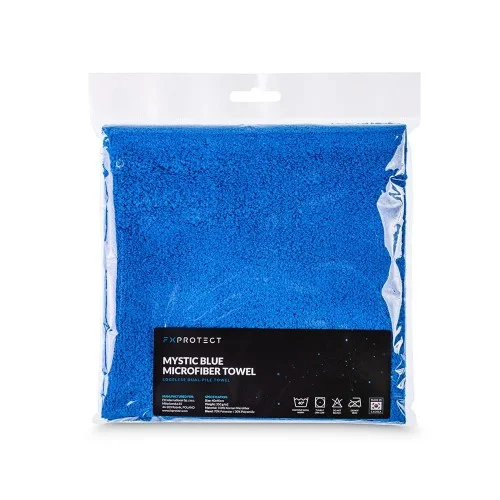 Zamów teraz FX Protect Mystic Blue Microfiber Towel - uniwersalna mikrofibra bez obszycia, 40X40, 350GSM