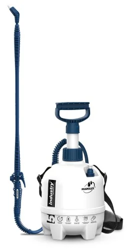 Darmowy zwrot Marolex Industry Alka Line 5 - profesjonalny opryskiwacz ciśnieniowy, odporny na produkty zasadowe 5L