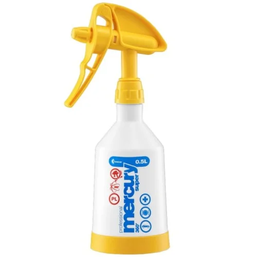 Najlepsza cena KWAZAR Mercury Pro+ 360 spryskiwacz żółty –0,5L