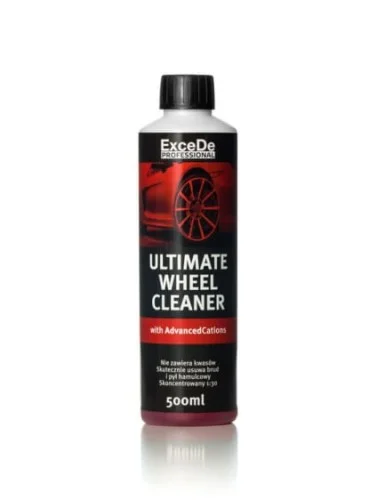 ExceDe Ultimate Wheel Cleaner - skuteczny bezkwasowy płyn do mycia felg 500ml Nie przegap