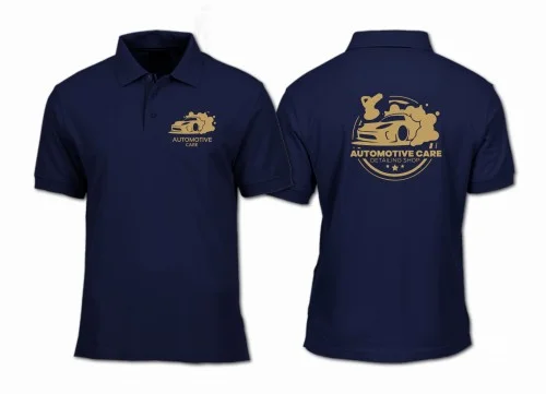 Automotive Care POLO Navy - firmowa, wysokiej jakości koszulka z kołnierzykiem rozmiar L Nowość