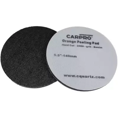Najlepsza cena CarPro Denim Polish Pad - jeansowy pad polerski do usuwania skórki pomarańczy 135mm