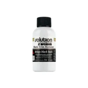 Łatwy zwrot Solution Finish Black Plastic & Vinyl Restorer – produkt do renowacji zewnętrznych tworzyw sztucznych 60ml