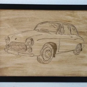 Meldor Art Syrenka - grawer ręczny w drewnie Łatwy zwrot