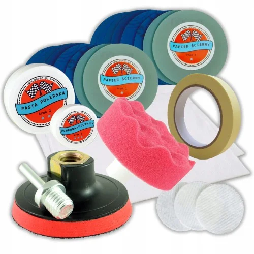 AC Products Headlight Restoration Kit - zestaw do regeneracji lamp, reflektorów Wyjątkowa oferta