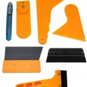 AC Products Foil PPF Set - zestaw 7 narzędzi do oklejania samochodu, rakla, nożyk Nowy