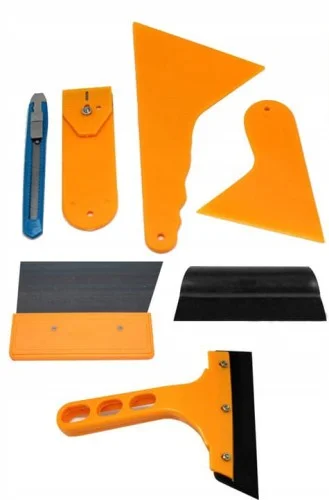 AC Products Foil PPF Set - zestaw 7 narzędzi do oklejania samochodu, rakla, nożyk Nowy