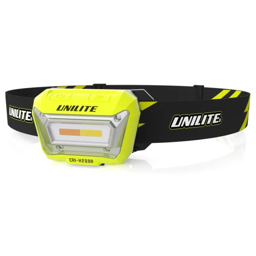Unilite CRI-H200R - latarka czołowa, czołówka, 5 barw światła, czujnik ruchu Zniżka