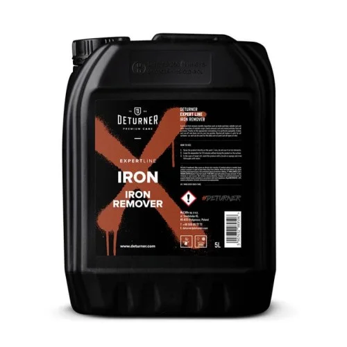 Nie przegap Deturner Expert Line Iron Remover - usuwa zanieczyszczenia metaliczne 5L