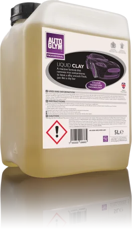 Autoglym PROFESSIONAL LINE Liquid Clay–usuwa zanieczyszczenia metaliczne, deironizer 5L Łatwy zwrot