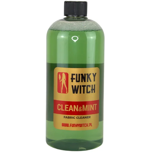 Funky Witch Clean&Mint Fabric Cleaner - preparat do czyszczenia tapicerki materiałowej 1000ml Bezpieczne zakupy