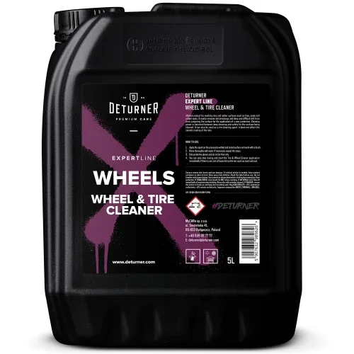 Ostatnie sztuki Deturner Expert Line Wheels Tire & Wheel Cleaner - zasadowy produkt do mycia felg 5L