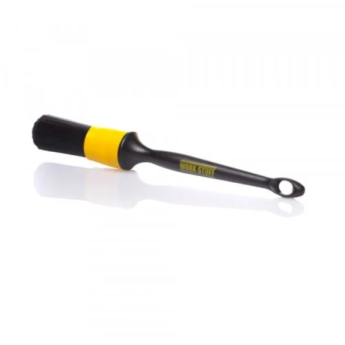 Hit sprzedaży Work Stuff Detailing Brush Black Stiff - pędzel do felg, opon, silnika i ciężkich zabrudzeń 30mm