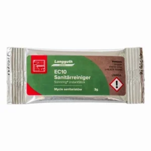 Wysoka jakość Langguth Sonnring InstantStick EC10 Sanit盲rreiniger - płyn do codziennego mycia powierzchni w sanitariatach (płytki, armatura, toalety, szkło) w proszku do rozcieńczenia 3g