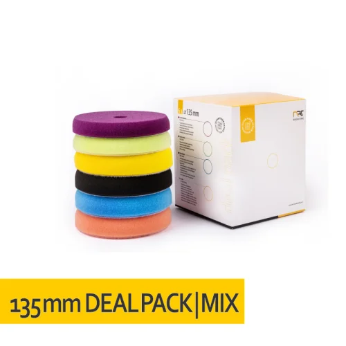 NAT DEAL PACK DA - zestaw gąbek polerskich 6x 135mm Zniżka