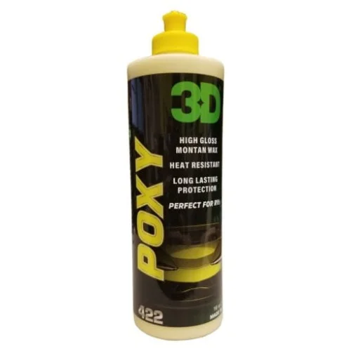 Ekspresowa dostawa 3D POXY Montan Wax & Sealant - wysokiej jakości wosk samochodowy 476ml