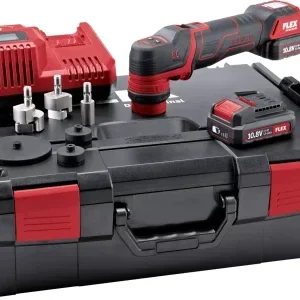 Flex Tools PXE 80 10,8-EC/2,5 SET –mini polerka akumulatora, trzy tryby pracy + zestaw akcesoriów Wybór klientów