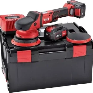 Flex Tools XFE 15 150 18.0-EC/5.0 Set - akumulatorowa polerka mimośrodowa, skok 15mm Wybór klientów