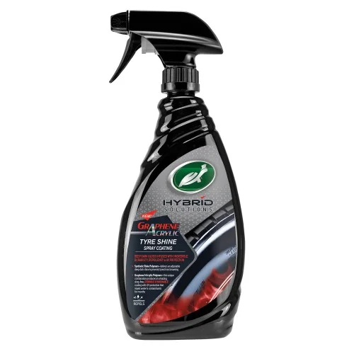 Wyprzedaż Turtle Wax Hybrid Solutions Tyre Shine Graphene Acrylic - błyszczący dressing do opon 680ml