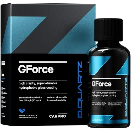 CarPro DQuartz GForce KIT –nanodiamentowa powłoka do szyb 10ml Popularny