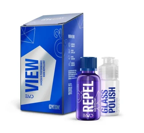 Gyeon Q2 VIEW Kit EVO –trwała niewidzialna wycieraczka na szyby 20ml Hit sprzedaży