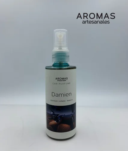 AROMAS Damien - wysokiej jakości perfuma, perfum samochodowa Szafran| Jaśmin | Wanilia 100ml Dostępne od ręki