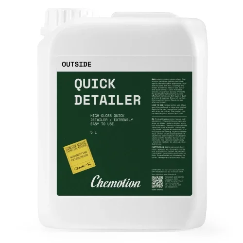 Sprawdź teraz Chemotion Quick Detailer - Preparat do nabłyszczania lakieru 5L