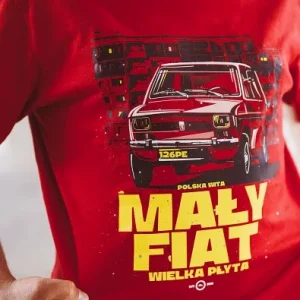 126pe® Polska Wita - Mały FIAT - Wielka płyta - mega grafika - koszulka t-shirt XL Kup teraz
