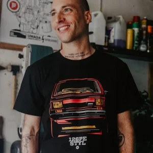 126pe®Styl - 126p - Czarna koszulka dla fanów Malucha - koszulka, t-shirt Kup online